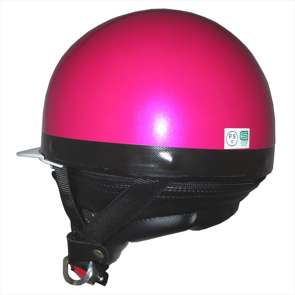 Amazon.co.jp: ZK-180 ヘルメット コルク半風半帽（メタリックピンク